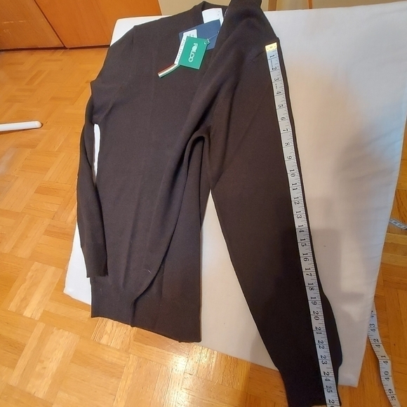 Classic Men’s Sweater Lorenzo Magni V-Neck Pullover Business Casual Minimalist - Picture 7 of 8